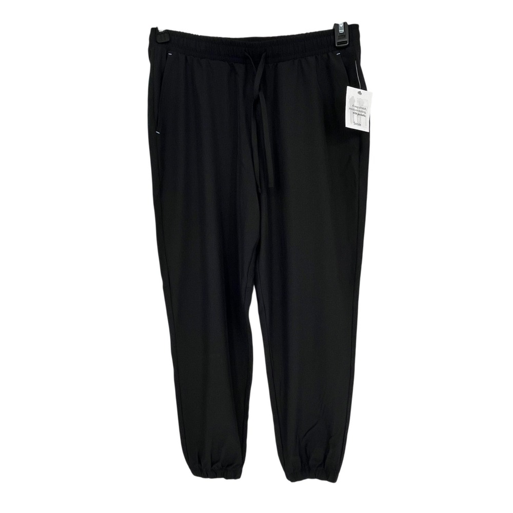 Scrub Joggers‎ Women Small Black Soot 4-Way Stretch Moisture Wicking Healthcare